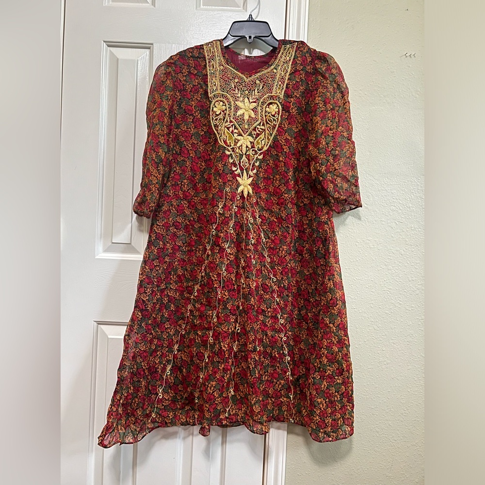 New dress and pants set from india
